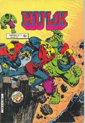 Couverture de l'album Hulk (1re Série - Arédit - Flash) - 21. Au cœur de l'atome