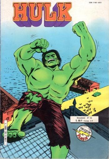 Couverture de l'album Hulk (1re Série - Arédit - Flash) - 25. La menace suprême