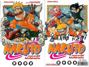 Couverture de l'album Naruto - INT. Album double, tomes 1 & 2