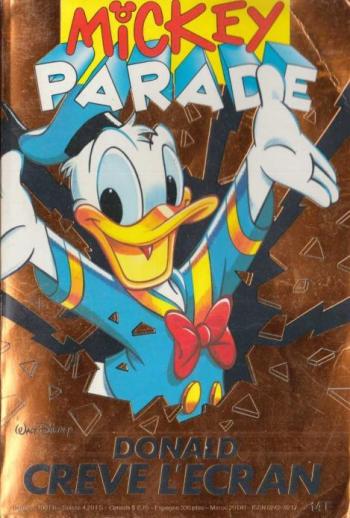 Couverture de l'album Mickey Parade - 156. Donald crève l'écran