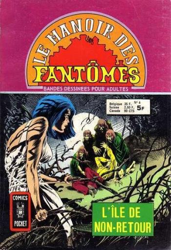 Couverture de l'album Le manoir des fantômes (Arédit, 1ère série 1975-1983) - 6. L'île de non-retour