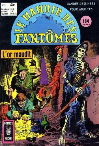 Couverture de l'album Le manoir des fantômes (Arédit, 1ère série 1975-1983) - 3. L'or maudit