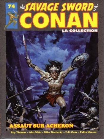 Couverture de l'album The savage sword of Conan - La collection - 74. Assaut sur Acheron