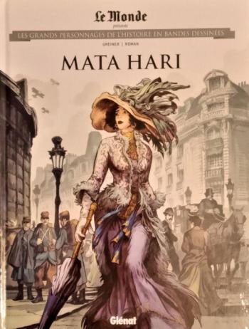 Couverture de l'album Les Grands Personnages de l'Histoire en BD - 51. Mata Hari