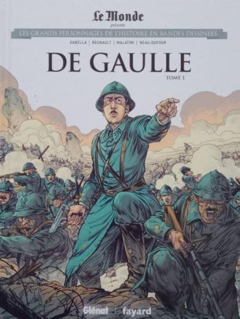 Couverture de l'album Les Grands Personnages de l'Histoire en BD - 52. De Gaulle