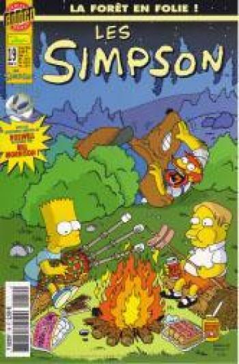 Couverture de l'album Les Simpson (Bongo Comics) - 19. La forêt en folie !