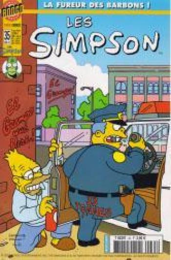 Couverture de l'album Les Simpson (Bongo Comics) - 35. La fureur des barbons !