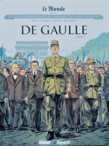 Couverture de l'album Les Grands Personnages de l'Histoire en BD - 53. De Gaulle - Tome 2