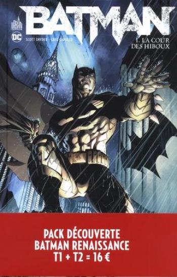 Couverture de l'album Batman (DC Renaissance) - COF. Pack découverte Batman Renaissance