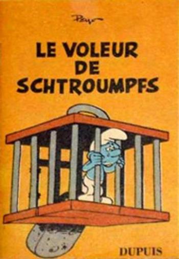 Couverture de l'album Les mini récits Schtroumpfs - 2. Le Voleur de Schtroumpfs