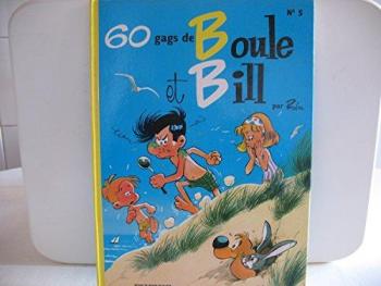Couverture de l'album Boule & Bill - 5. 60 gags de Boule et Bill n° 5