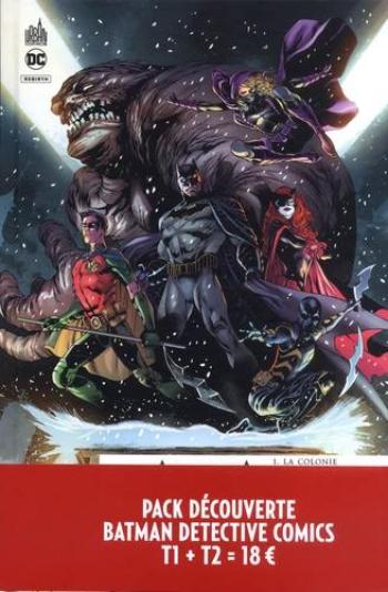 Couverture de l'album Batman - Détective Comics - COF. Pack découverte Batman: Détective Comics