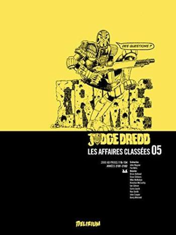 Couverture de l'album Judge Dredd : Les affaires classées - 5. Tome 5