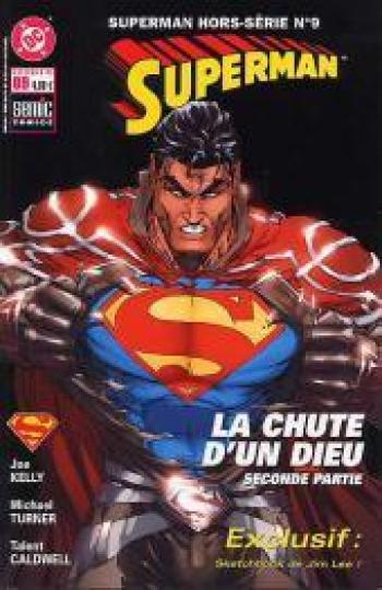 Couverture de l'album Superman Hors-Série - 9. La chute d'un dieu - Deuxième partie
