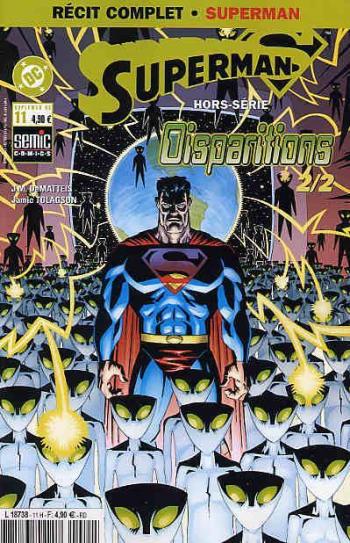 Couverture de l'album Superman Hors-Série - 11. Disparitions 2/2