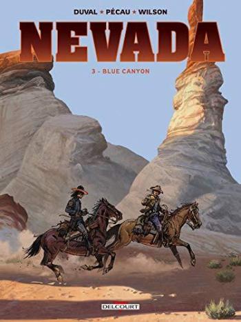 Couverture de l'album Nevada (Delcourt) - 3. Blue canyon