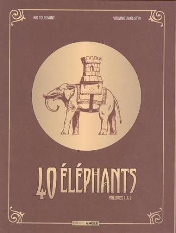 Couverture de l'album 40 éléphants - COF. Écrin volume 1 - 2