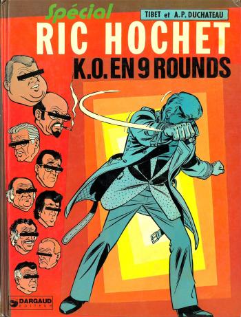 Couverture de l'album Ric Hochet - 31. K.O. en 9 rounds