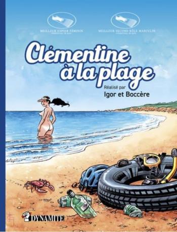 Couverture de l'album Clémentine à la plage (One-shot)