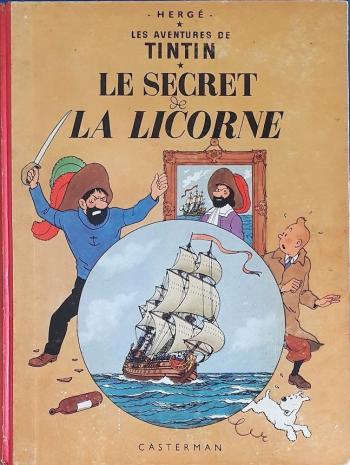 Couverture de l'album Les Aventures de Tintin - 11. Le Secret de la Licorne