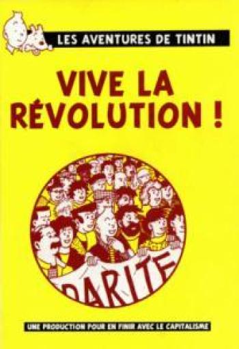 Couverture de l'album Tintin (Pastiches, parodies et pirates) - HS. Vive la révolution !