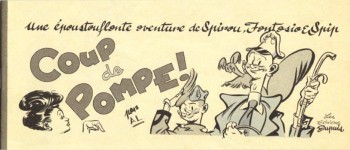 Couverture de l'album Spirou et Fantasio (Divers) - HS. Coup de pompe