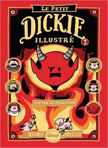 Couverture de l'album Dickie - INT. Le petit Dickie illustré ; oeuvres complètes 2012-2021