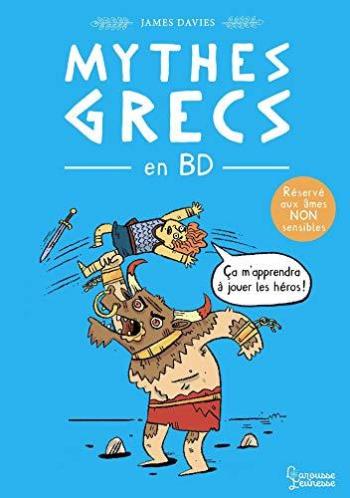 Couverture de l'album Mythes grecs en BD (One-shot)