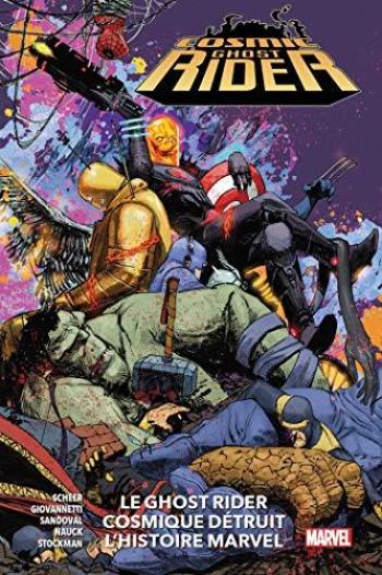 Couverture de l'album Le Cosmic Ghost Rider détruit l'histoire Marvel (One-shot)