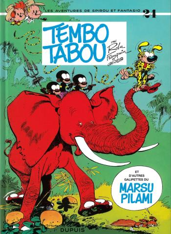 Couverture de l'album Spirou et Fantasio - 24. Tembo tabou