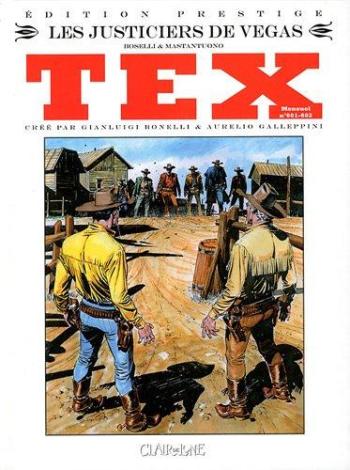Couverture de l'album Tex (Recueil) - 11. Les Justiciers de Vegas