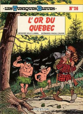 Couverture de l'album Les Tuniques bleues - 26. L'Or du Québec