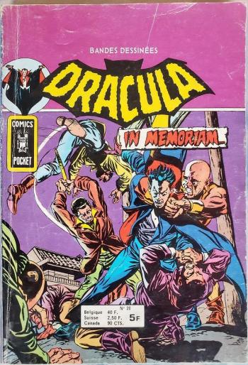 Couverture de l'album Dracula (Comics Pocket) - 20. In Memoriam