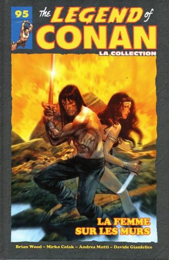 Couverture de l'album The savage sword of Conan - La collection - 95. La femme sur les murs