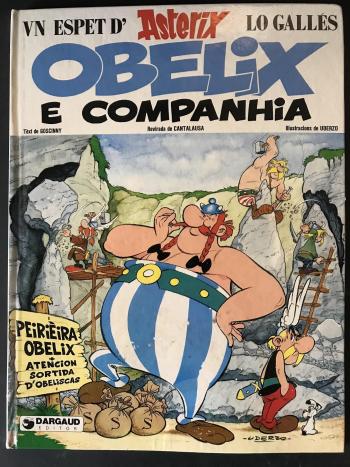 Couverture de l'album Astérix (En langues régionales) - 23. Obelix e companhia