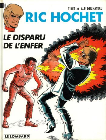 Couverture de l'album Ric Hochet - 39. Le Disparu de l'enfer