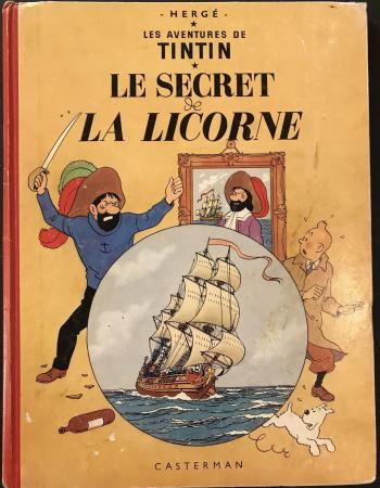 Couverture de l'album Les Aventures de Tintin - 11. Le Secret de la licorne