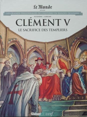 Couverture de l'album Les Grands Personnages de l'Histoire en BD - 66. Clément V