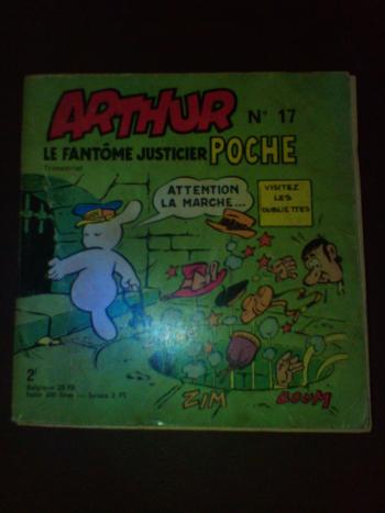 Couverture de l'album Arthur le fantôme justicier (Poche) - 17. Tome 17