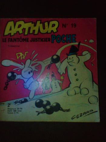 Couverture de l'album Arthur le fantôme justicier (Poche) - 19. Tome 19