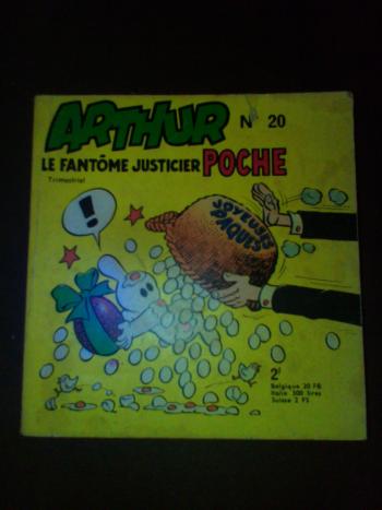 Couverture de l'album Arthur le fantôme justicier (Poche) - 20. Tome 20