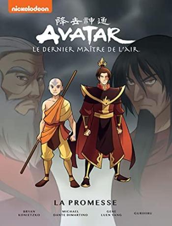 Couverture de l'album Avatar, le dernier maître de l'air (Hachette) - 1. La promesse