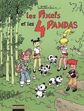 Couverture de l'album Les Pixels - 4. Les Pixels et les 4 pandas