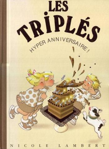Couverture de l'album Les Triplés - 10. Hyper anniversaire !