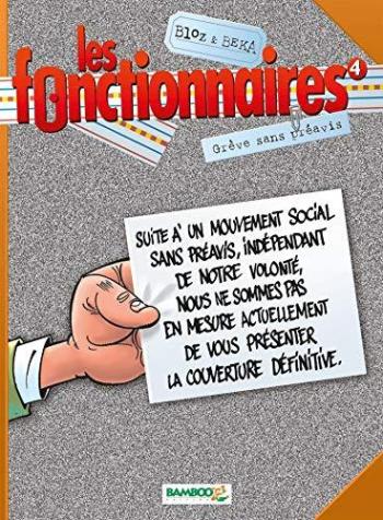 Couverture de l'album Les Fonctionnaires - 4. Grève sans préavis