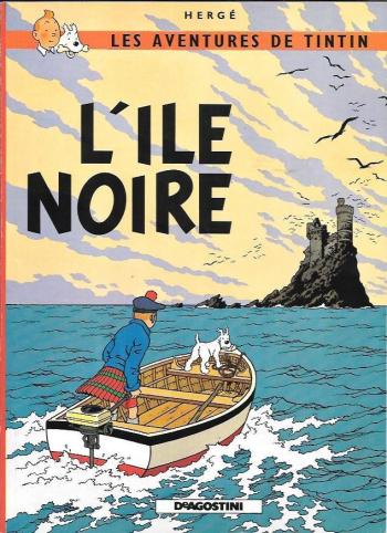 Couverture de l'album Les Aventures de Tintin - 7. L'île noire