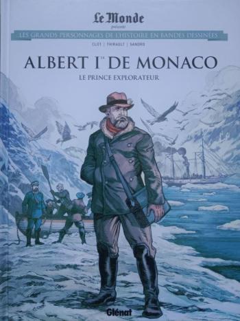 Couverture de l'album Les Grands Personnages de l'Histoire en BD - 68. Albert Ier de Monaco