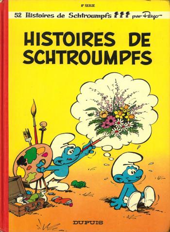 Couverture de l'album Les Schtroumpfs - 8. Histoires de schtroumpfs