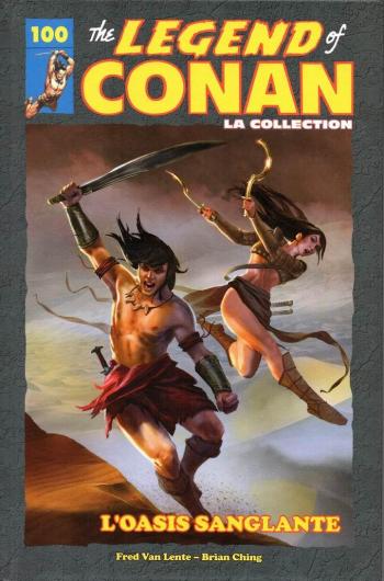 Couverture de l'album The savage sword of Conan - La collection - 100. L'Oasis sanglante