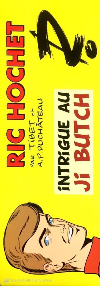 Couverture de l'album Ric Hochet - HS. Intrigue au Ji Butch